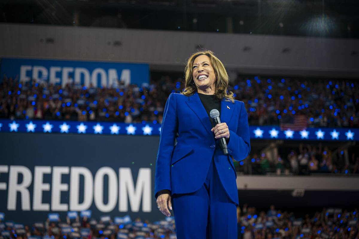 Vice President Kamala Harris and her running mate, Tim Walz, speak at a campaign rally on August 20th, 2024 at Fiserv Forum, the site of the 2024 RNC.