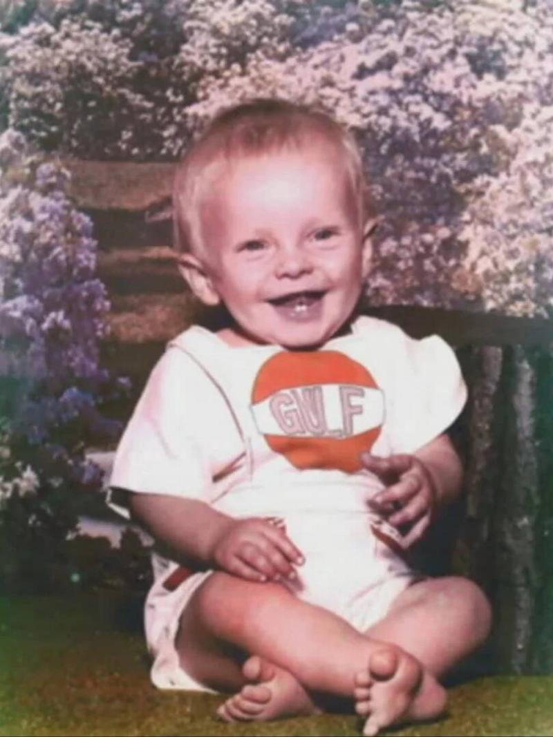 A baby photo of Carter.