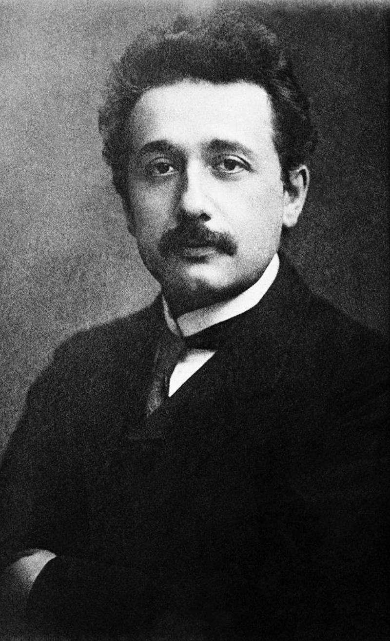 Albert Einstein the year he published five papers including one introducing his theory of relativity.